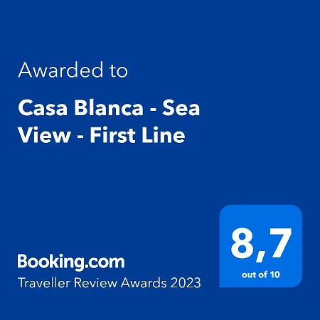 Casa Blanca - Sea View - First Line * 普拉亚戴尔雷安格莱斯